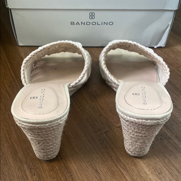 Bandolino Andrrea Ivory Espadrille Wedge Sandals - Picture 5 of 8
